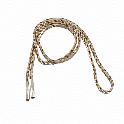 Obijime white yellow and orange