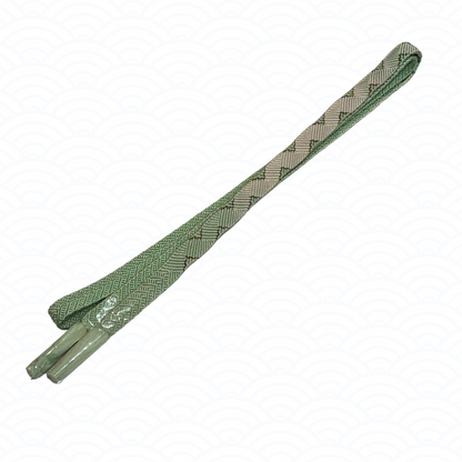 Obijime light green and white