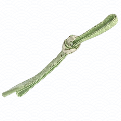 Obijime light green and white